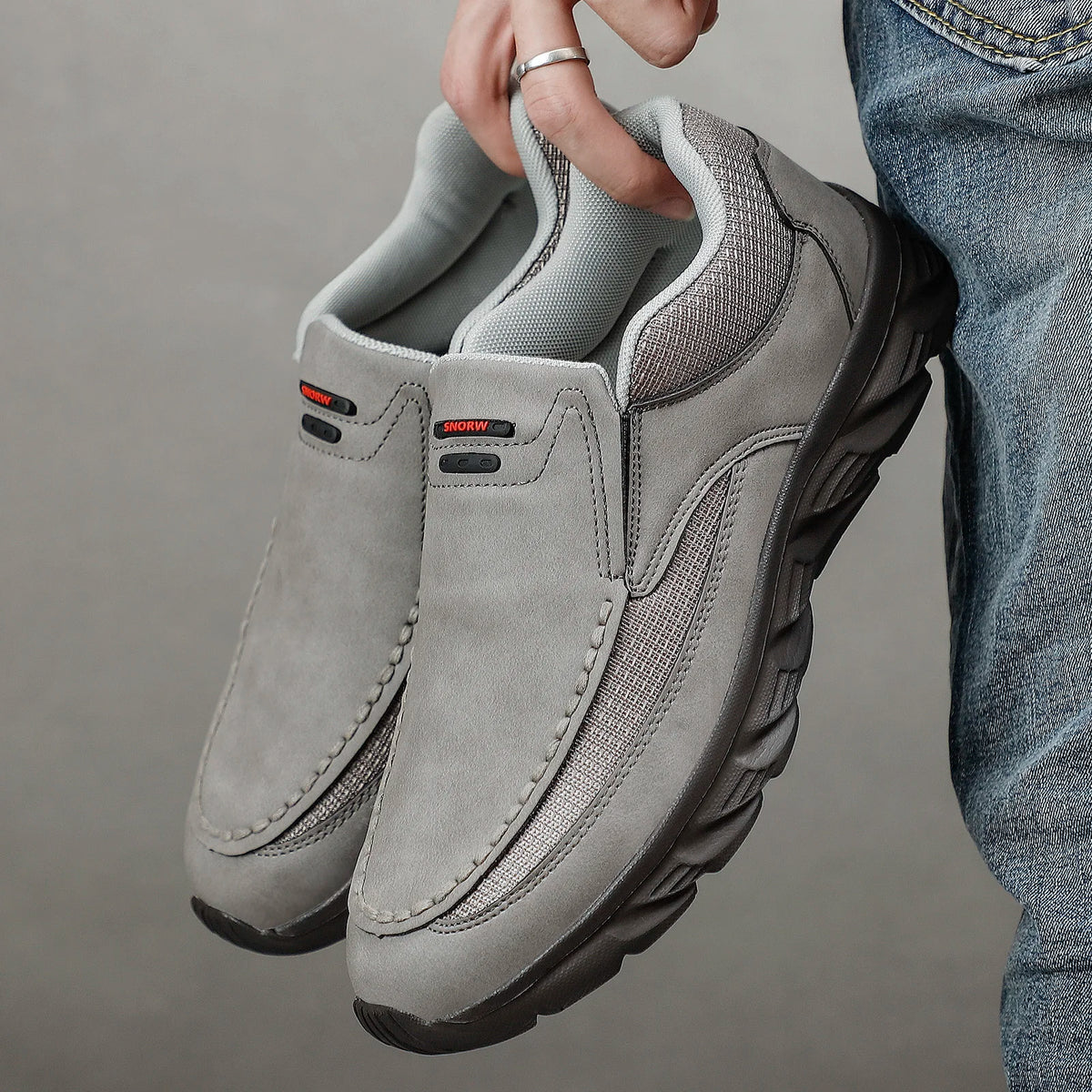 Stitched Casual Loafers