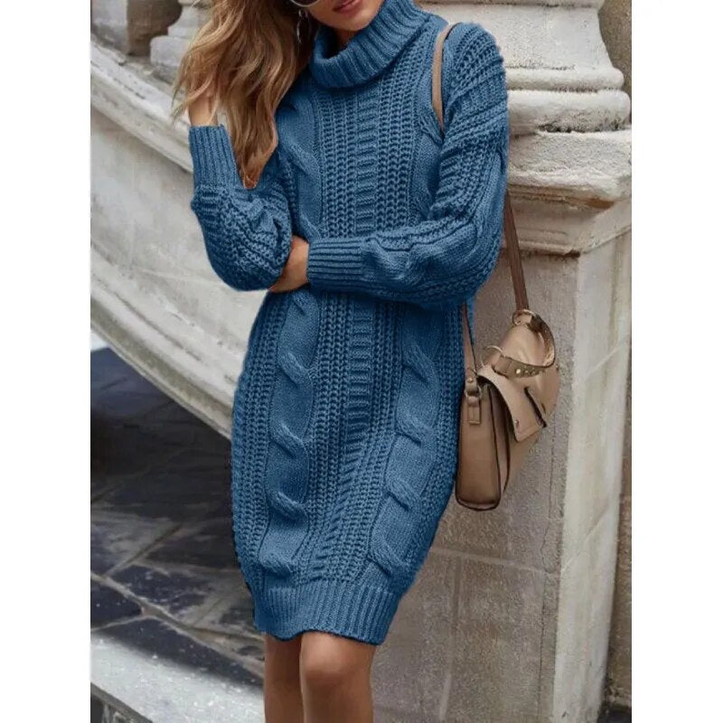 Casual Loose Knitted Dress