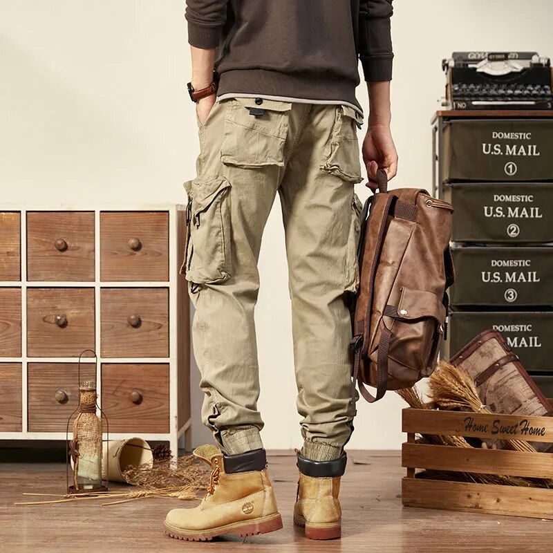 Multi-Pocket Cargo Pants