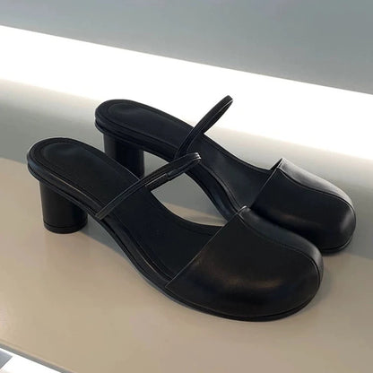 Round Toe Heels