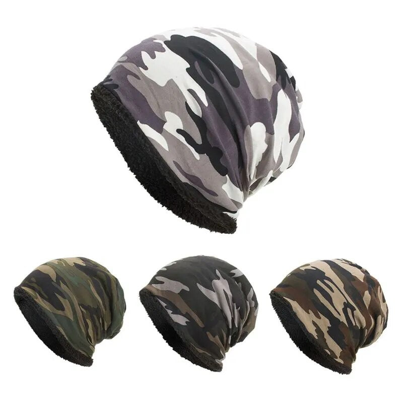 Warm Camo Beanie