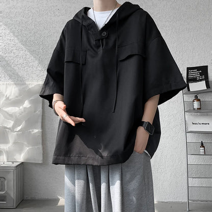 Hooded Oversize Shirt