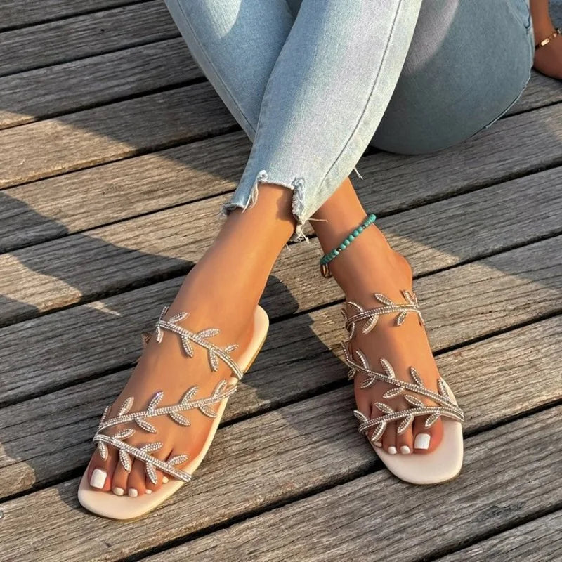 Rhinestone Sandals