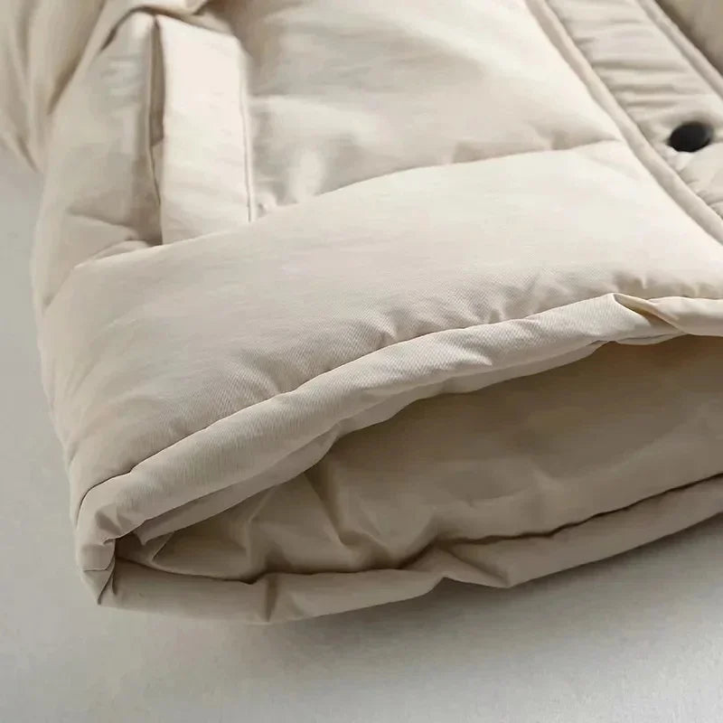 Drawstring Padded Vest