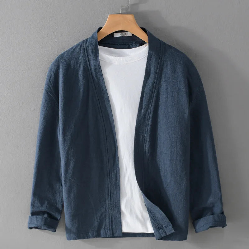 Ramie Cotton Blend Kimono