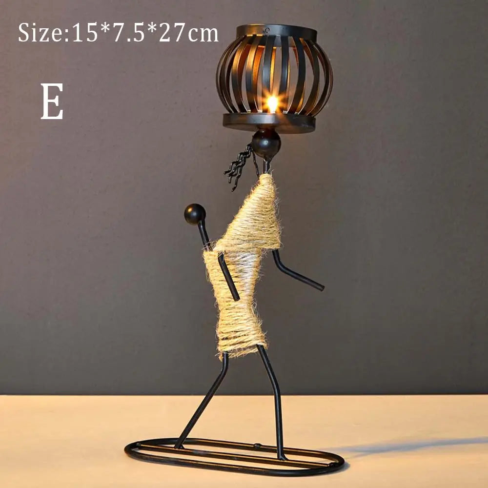 Metal Candle Holder