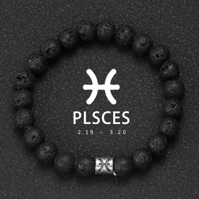 Zodiac Stone Bracelet
