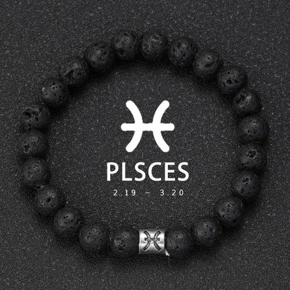 Zodiac Stone Bracelet