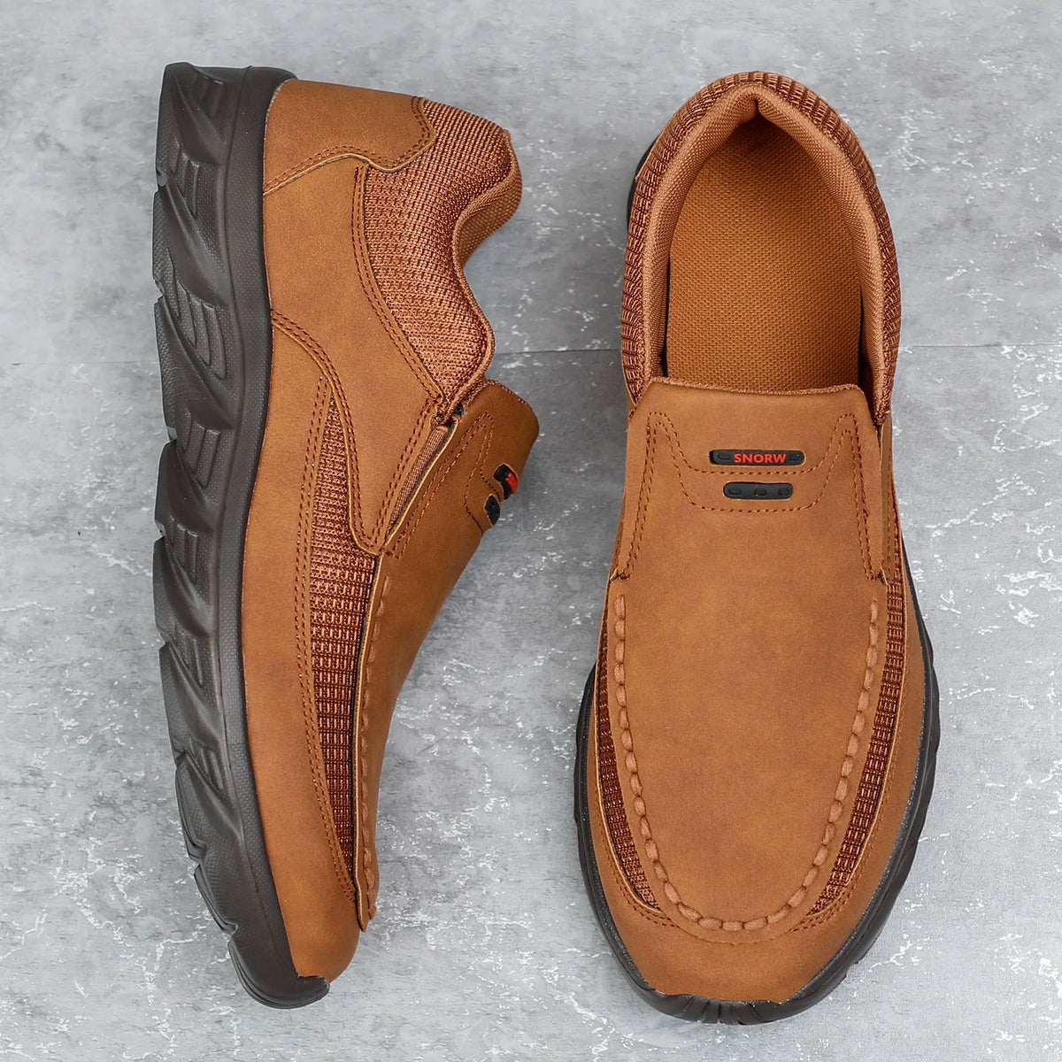 Stitched Casual Loafers