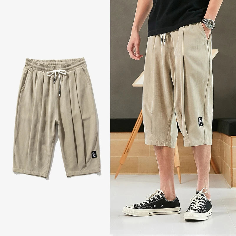 Cropped wide-leg Shorts