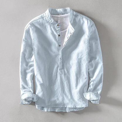 Linen Henley