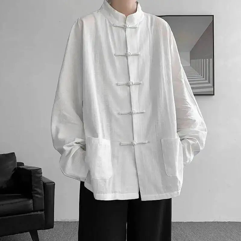 Stand-Collar Shirt
