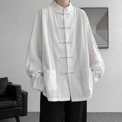 Stand-Collar Shirt
