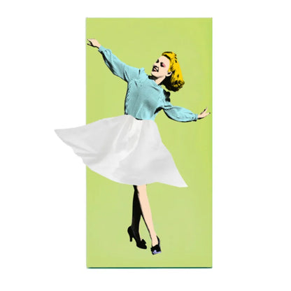 Woman Tissue Box