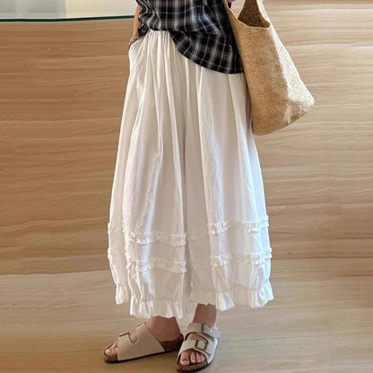 Lace Lantern Pants