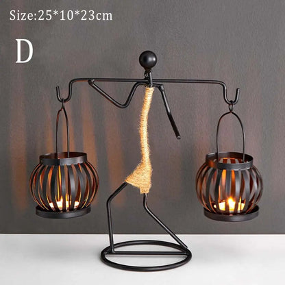 Metal Candle Holder