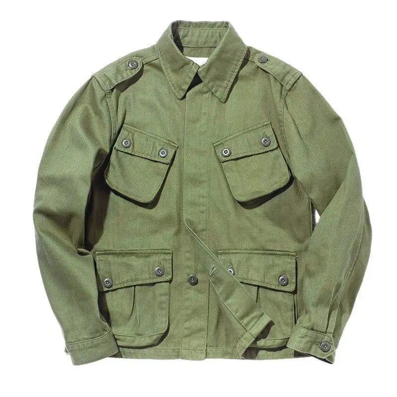 Retro Multi-Pocket Jacket