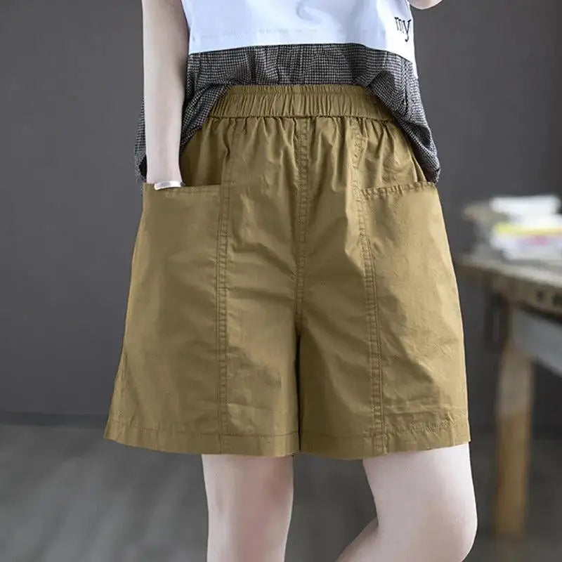 Cotton Athletic Shorts