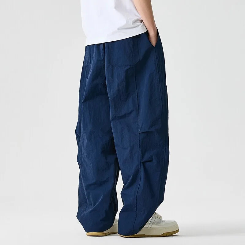 Oversized Wide-leg Trousers