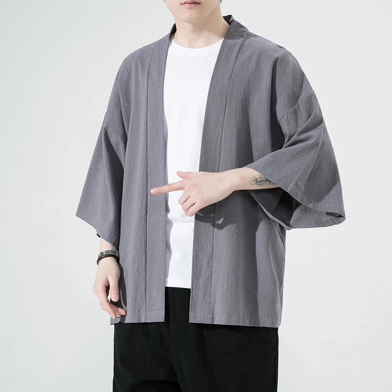 Loose Cotton Kimono