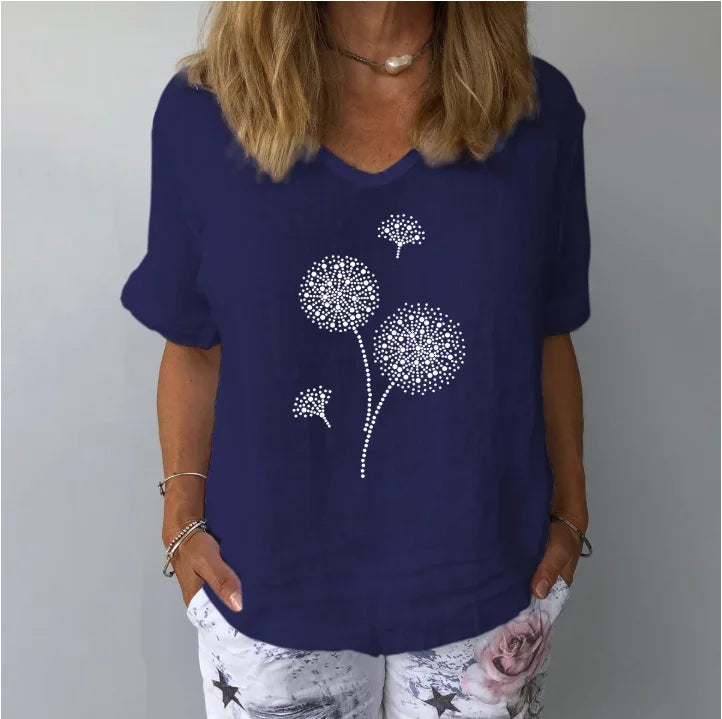 Cotton Linen Blouse