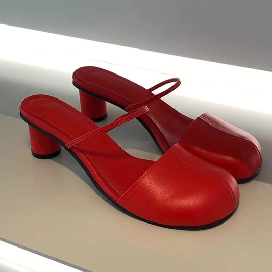 Round Toe Heels