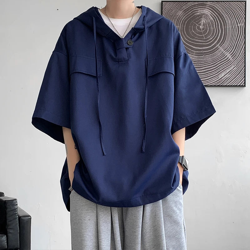 Hooded Oversize Shirt