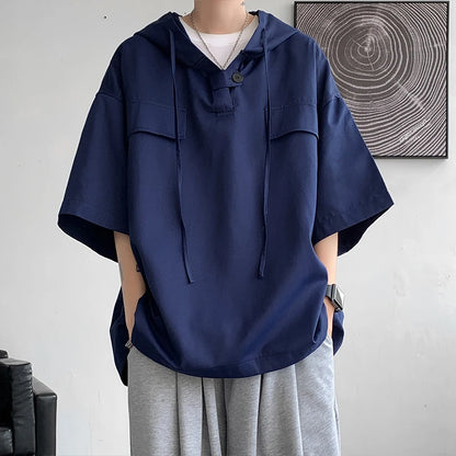 Hooded Oversize Shirt