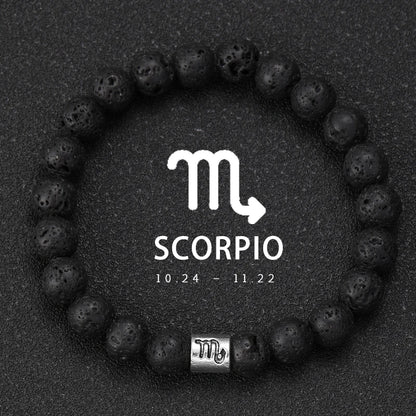 Zodiac Stone Bracelet