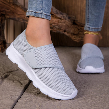 Wide-Fit Mesh Walking Shoes