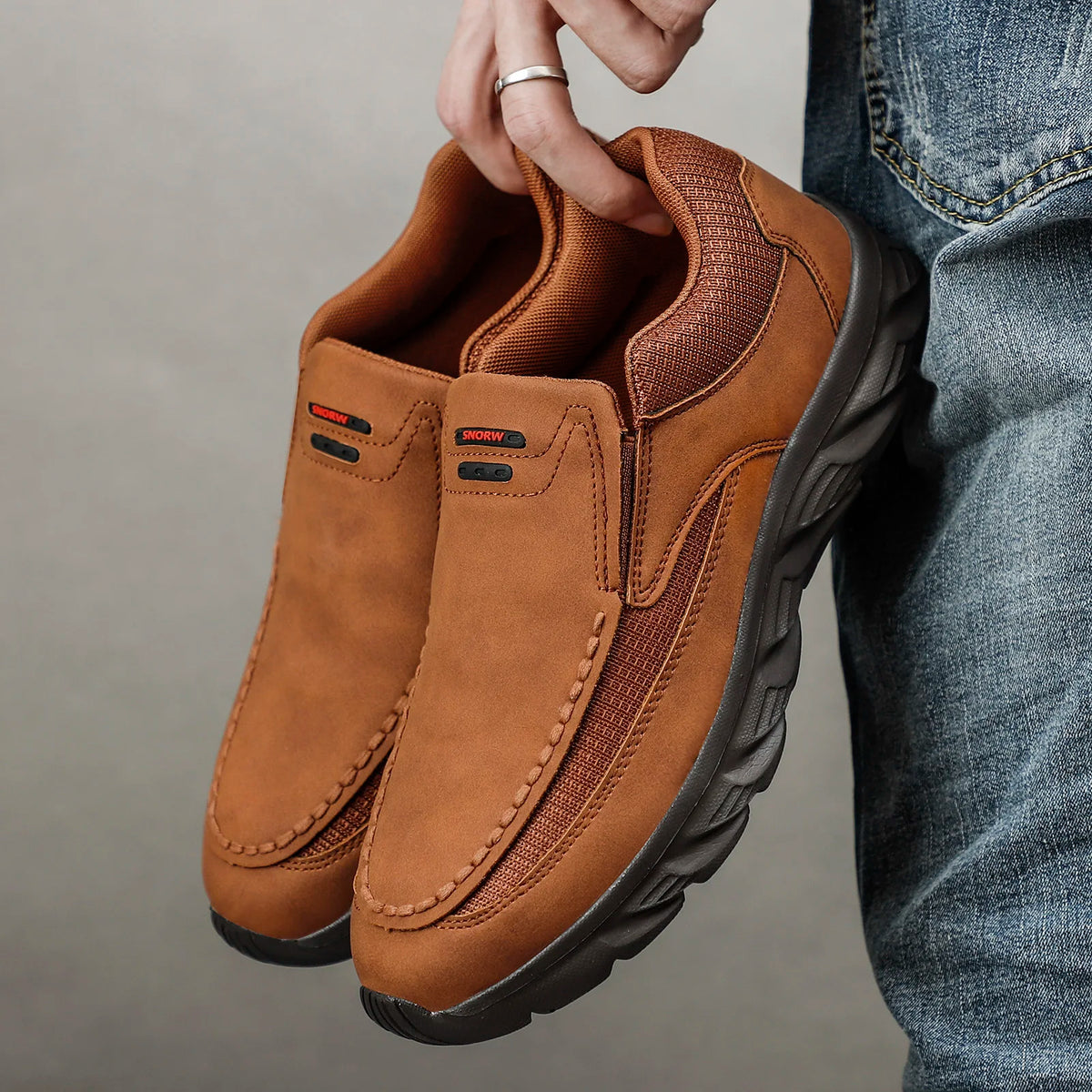 Stitched Casual Loafers