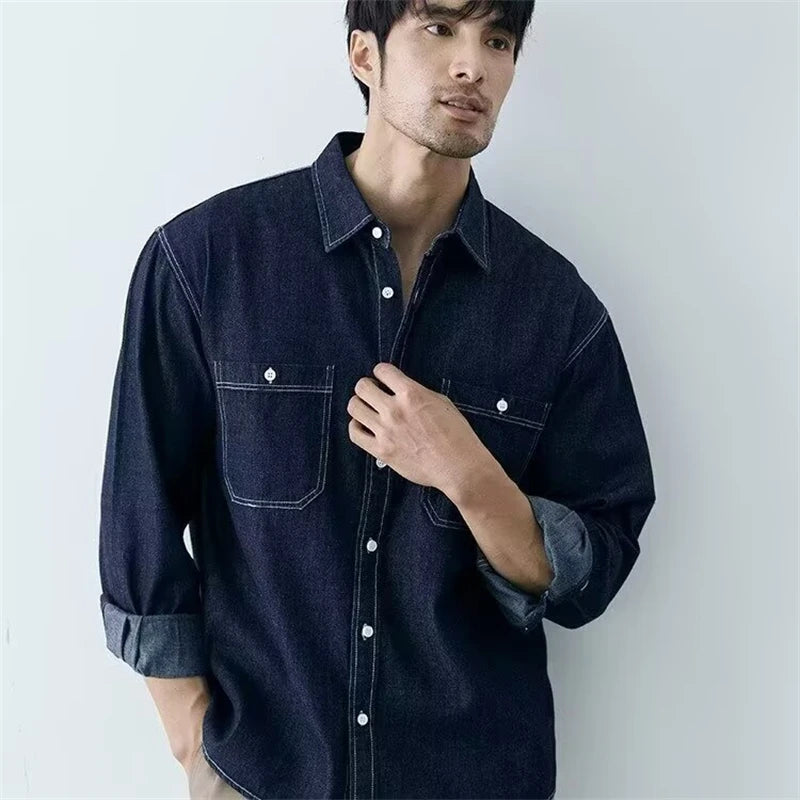 Loose Denim Shirt