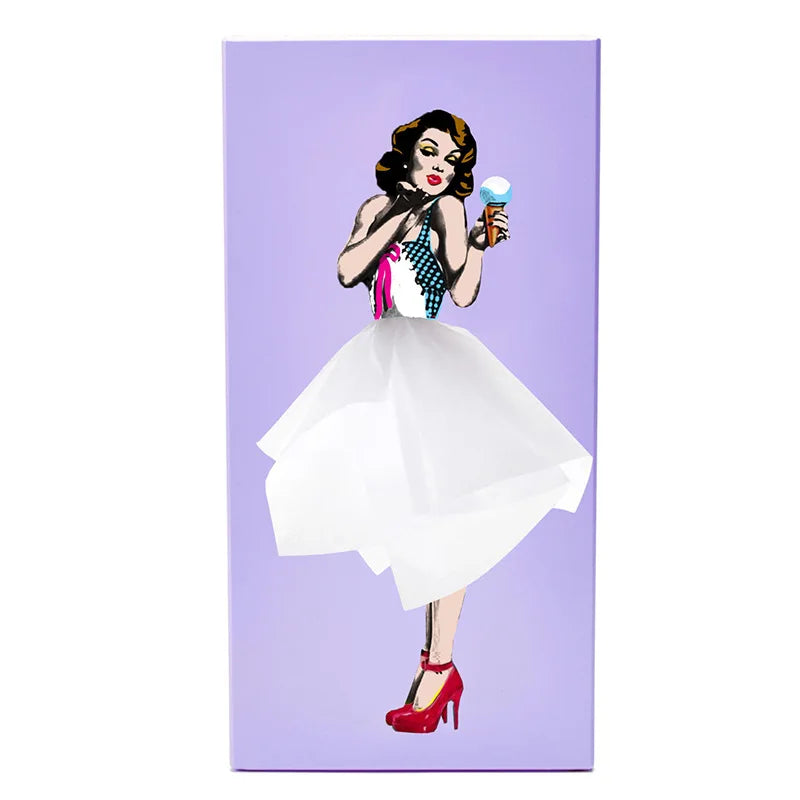 Woman Tissue Box