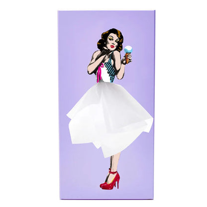 Woman Tissue Box