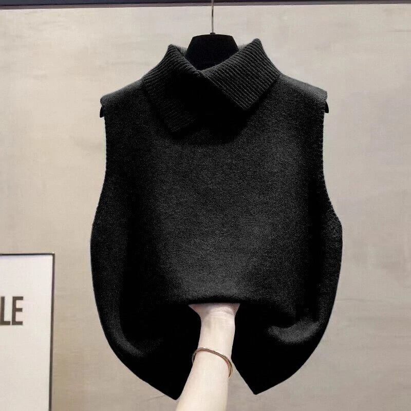 Collared Knit Vest