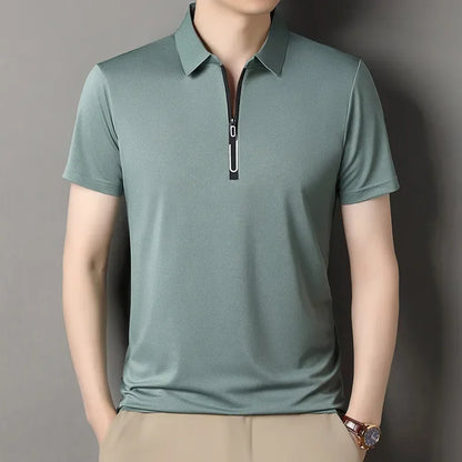 Quarter-zip Polo