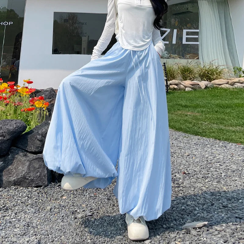 Cropped Balloon Pants