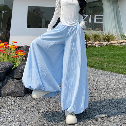 Cropped Balloon Pants