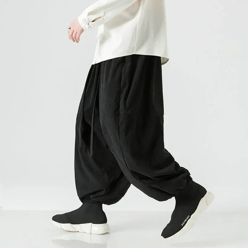 Corduroy Balloon Pants