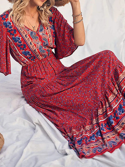 Boho Midi Dress