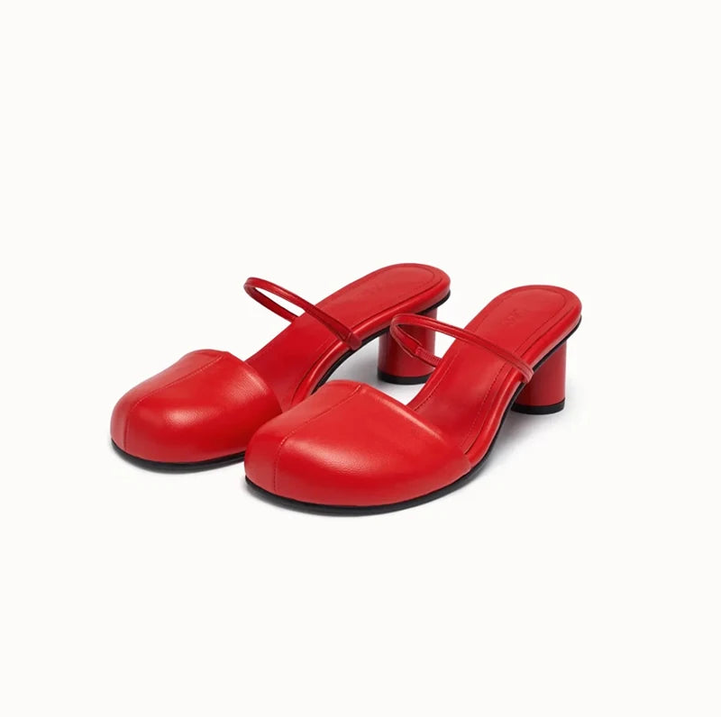 Round Toe Heels