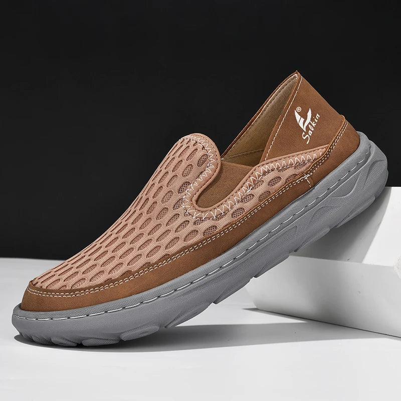 Mesh Slip-On Sneakers