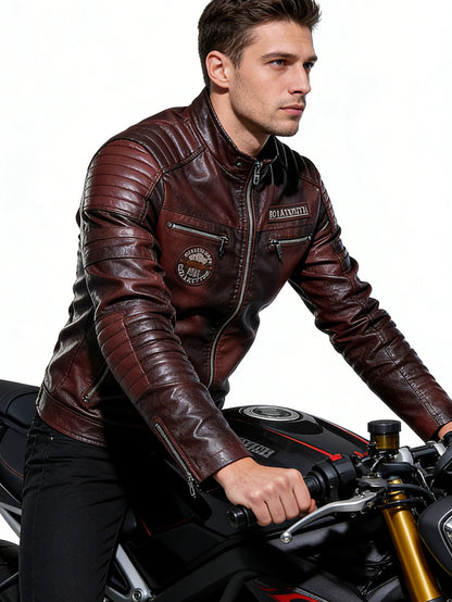 Patch Moto Jacket
