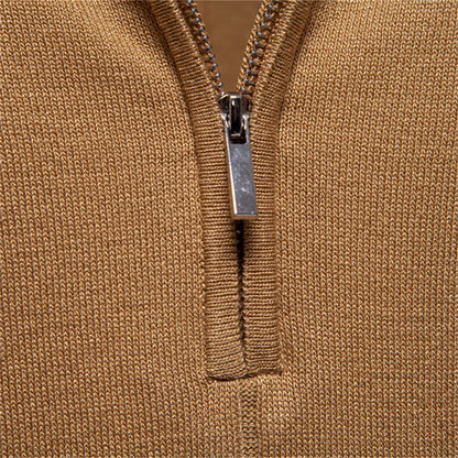 Quarter-zip Knit Polo