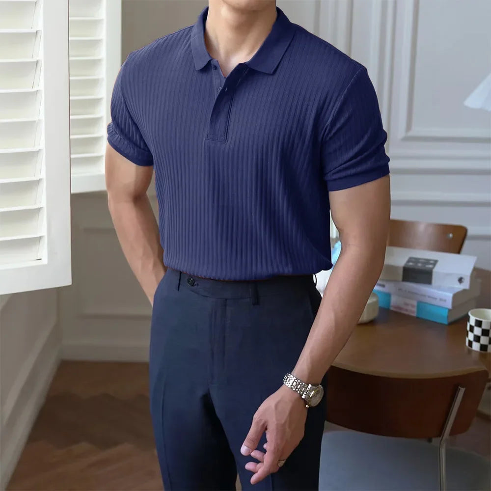 Short-sleeve Slim Polo