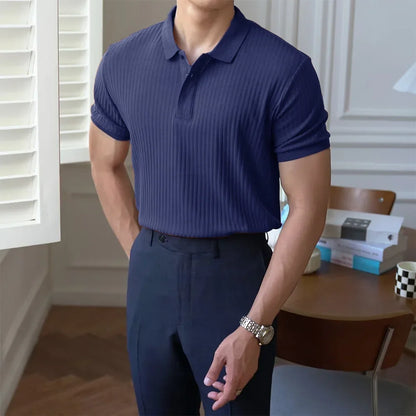 Short-sleeve Slim Polo