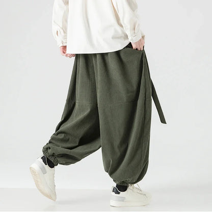 Corduroy Balloon Pants