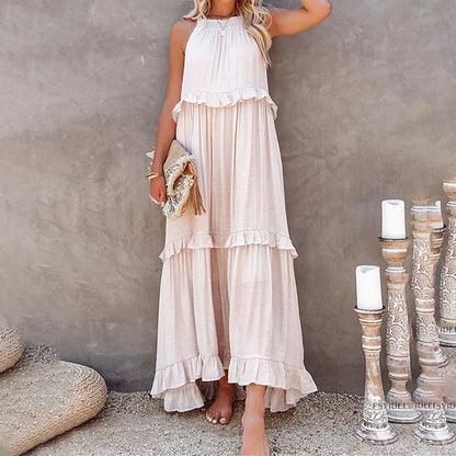 Halter neck Maxi Dress