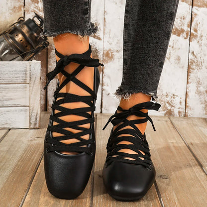 Ankle Strap Flats