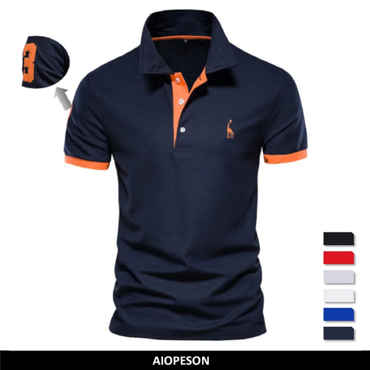 Embroidered Polo Shirt